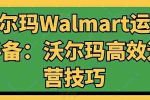 沃尔玛Walmart运营必备：沃尔玛高效运营技巧