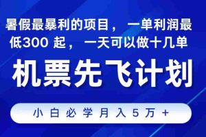 2024最新项目冷门暴利，整个暑假都是高爆发期，一单利润300+，每天可批量操作十几单