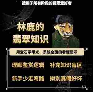 林鹿的翡翠知识，​用宝石眼光，系统全面的看懂翡翠