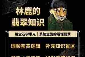 林鹿的翡翠知识，​用宝石眼光，系统全面的看懂翡翠