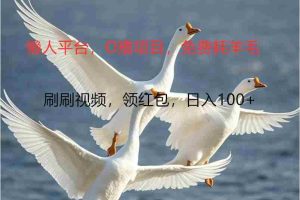 O撸懒人平台，全新手机广告不推广单机100+，刷刷就有捡钱一样， 简单无脑稳定