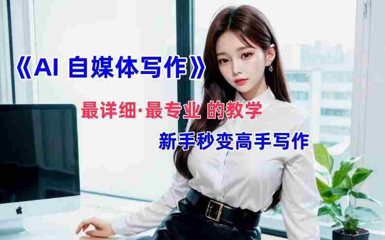 AI自媒体文章创作全网最详细教程,新手秒变写作高手,多方位发展