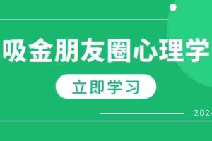 朋友圈吸金心理学：揭秘心理学原理，增加业绩，打造个人IP与行业权威