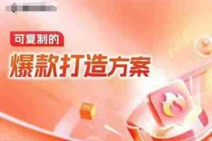 天猫电商爆款运营，可复制的爆款打造方案(线下内训课录音+字幕)