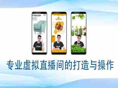个人虚拟直播间的搭建与操作，专业虚拟直播间的打造与操作