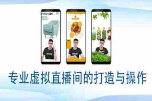 个人虚拟直播间的搭建与操作，专业虚拟直播间的打造与操作