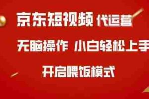 京东短视频代运营，全程喂饭，小白轻松上手【揭秘】