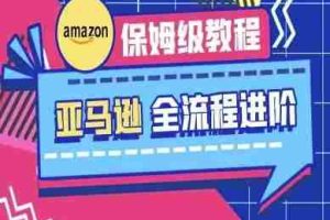 亚马逊保姆级全流程实操教程-跨境电商教程