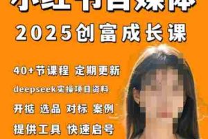小红书电商自媒体创富课2.0版，实战打卡笔记训练营
