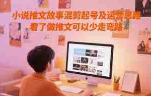 小说推文故事混剪起号及运营思路，看了做推文可以少走弯路