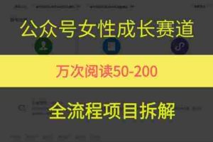 公众号女性赛道，最近爆火系列，条条作品阅读量10w+