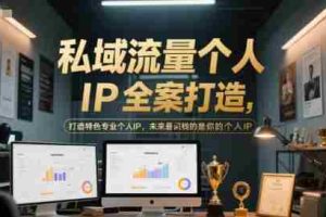 私域流量个人IP全案打造，打造特色专业个人IP，未来最值钱的是你的个人IP