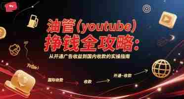 油管(youtube)挣钱全攻略:从开通广告收益到国内收款的实操指南