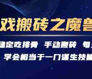 游戏搬砖之魔兽篇，稳定吃排骨每天3小时【揭秘】