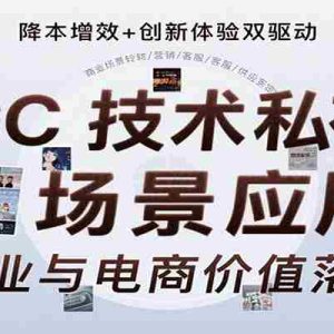 AIGC技术私有化场景应用，内容创作/视觉设计/私有化部署/商业应用/电商运营等