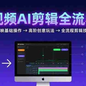 （15647期）短视频AI剪辑技能，从剪映基础操作到高阶创意玩法，全流程剪辑技术