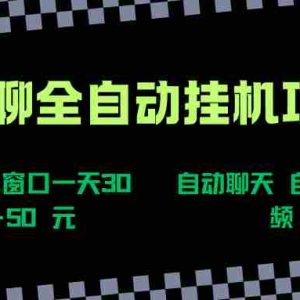 （15676期）语聊自动视频自动聊天项目全新玩法，单机单窗口一天30-50+，新手看完直接上手