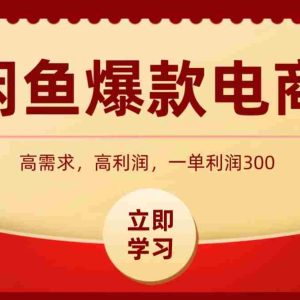 闲鱼卖高利润产品，上架即可出单，每天利润1000＋