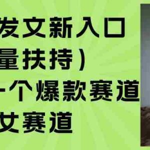 （15781期）公众号发文新入口（流量扶持），又发现一个爆款赛道：美女赛道