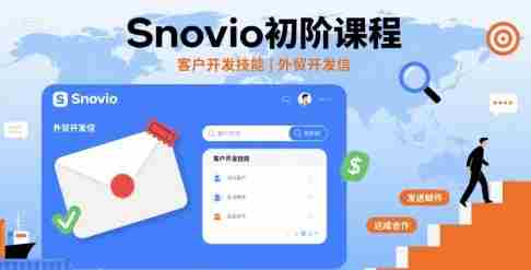 Snovio初阶课程,客户开发技能,外贸开发信