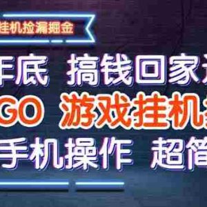 （16343期）25年底搞钱回家过年，CSGO游戏挂机掘金，纯手机操作超简单
