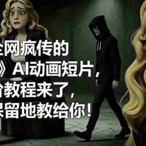 （16427期）最近全网疯传的《镜像》AI动画短片，高阶教程来了，毫无保留地教给你！
