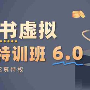 小红书虚拟项目特训班6.0 ，养号/选品/自动发货/爆款笔记（含40节视频课）
